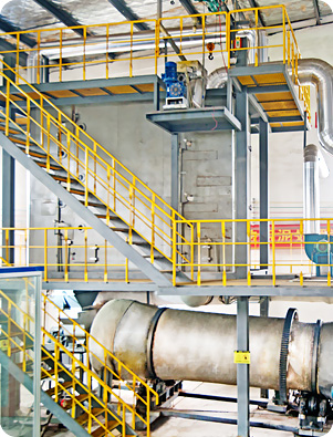 The sludge drying system
